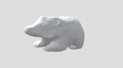 Possum (clay sculpture)