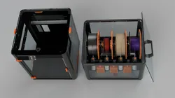 Python - Ultimate Bambu Lab AMS - Passively Dried Enclosure
