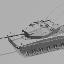 Pz. 68 ET with new armor package and 105mm gun