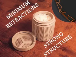 Silica-Gel-Box, spool-container, fast-print
