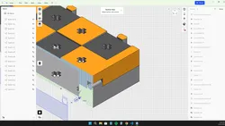 Travel chess set without magnets, locking mechanism.