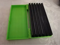 Box for knife sharpener sharpening stones