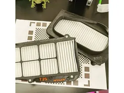 Cabin air filter holder for Nissan 200SX S13