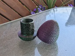 Egg Maze Container - Snake Skin