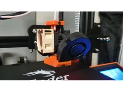 Ender 3 MK3 Fan Duct - Stock Hotend + BLTouch