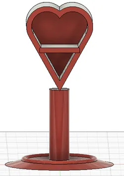 Heart Shelf For Loved Ones