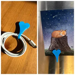 HeartSnaps: The “Kissing" Magnetic Fidget & Utility Clip