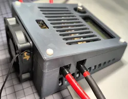 kweld desk case with fan