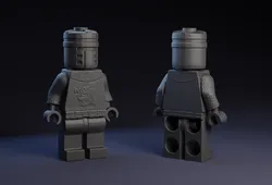 Lego Black Knight : Monty Python.