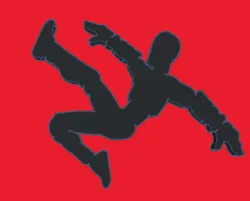 Ninja Silhouette Wall Decoration.
