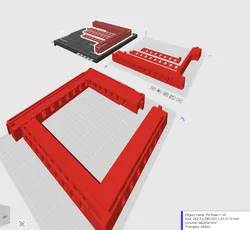 Qidi X-Plus 4 Vented 37mm Riser "Official" (ReUpload from Qidi3d.com)