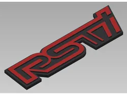 Subaru RSTi Logo/Badge