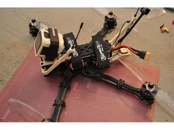 TBS Source One v3 Immortal T Vertical + SMA + GPS Mounts