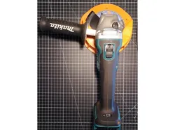 wall mount Makita DGA506 angle grinder Flex