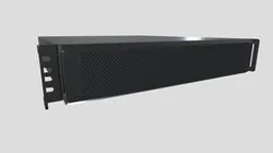 1U-Toolless Mounting Plastic Blank Panel