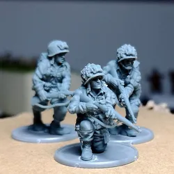 28mm US paratroopers Rifle Team 1