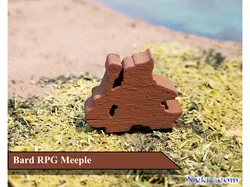 Bard Meeple - RPG - DnD