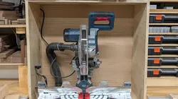 Bosch Glide 12" Miter Saw Dust Collector adapter