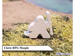 Cleric Meeple - RPG - DnD