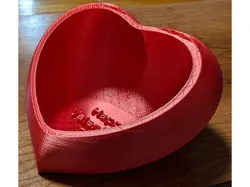 Conversation Heart Candy Dish
