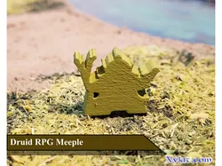 Druid Meeple - RPG - Dnd