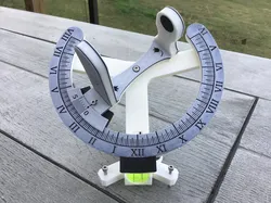 Gard Heliochronometer Sundial Derivative