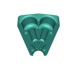 gratuită de Tools & Spare Parts STL Descărcare - Ender 3 Multimaterial Y joiner - Steve 2.3