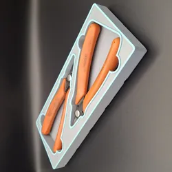 Gridfinity Crescent Mini Cutters & Needle-Nose Pliers Set Holder