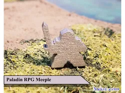 Paladin Meeple - RPG - Dnd