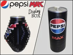 Pepsi Max folding door display box