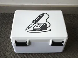 Soldering Station Tool Box - Tool & Accessories Rugged Organizer Box