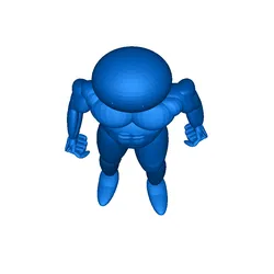 Characters & Creatures STL Descărcare - Muscular Bingbong - Bingbong