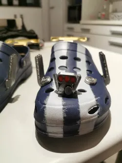 Crocs Muscle Car Motor and Exhaust