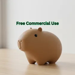 Cute Capybara Figure