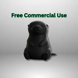 Cute Otter Desk Figurine