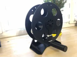 Devices for rewinding plastic