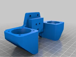 e3d chimera blower mount for Tevo Tarantula (pro) / Flash !!flawed design!!