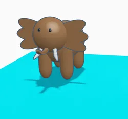 elefante marrom