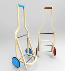 Foldable vegetable Shopping Trolley