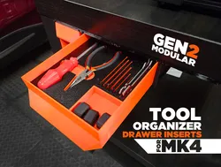 GEN2 Tool Organizer Inserts for Prusa MK3
