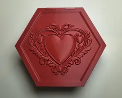 Hexagonal Valentine Storage Box