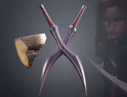 Katarina's Mask and Daggers - League of Legends Noxus
