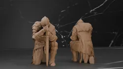 Kneeling Knight