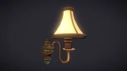 Old antique lamp