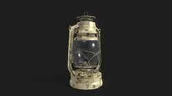 Old rusted Lantern 02-3