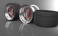 rim, tire
