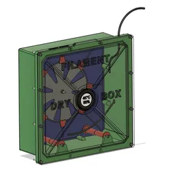 Side panel dry box mod Voron Trident (or similar designs)