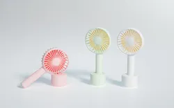 small fan modeling and rendering 1-6collection