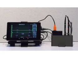 Stand for Hantek 6022BE USB oscilloscope and Nexus 7 Tablet