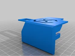 Artillery Sidewinder X1 end cover w/Logo